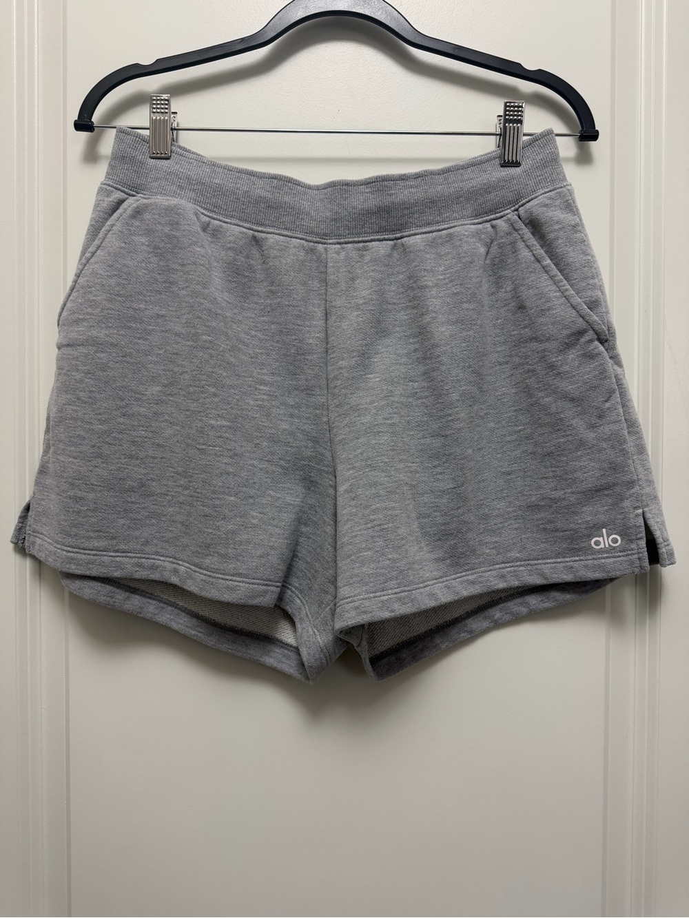 ALO Yoga Gray Athletic Lounge Shorts